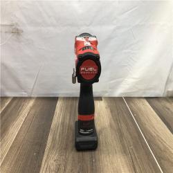 AS-IS Milwaukee FUEL 12V Li-Ion Brushless Cordless Stubby 3/8 in. Impact Wrench Kit