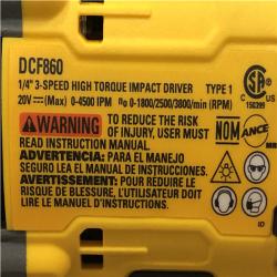 AS-IS DEWALT 20V XR Lithium-Ion Cordless 2-Tool Combo Kit