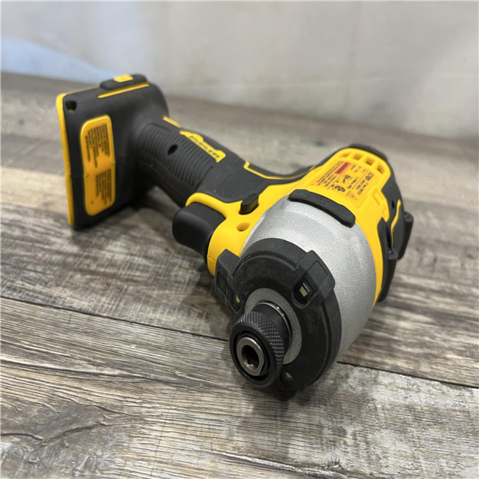 AS-IS DEWALT ATOMIC 20V MAX Cordless Brushless Compact 1/4 in. Impact Driver (Tool Only)
