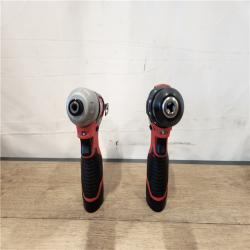 AS-IS- Milwaukee 12V Lithium-Ion Cordless Drill Driver/Impact Driver Combo Kit