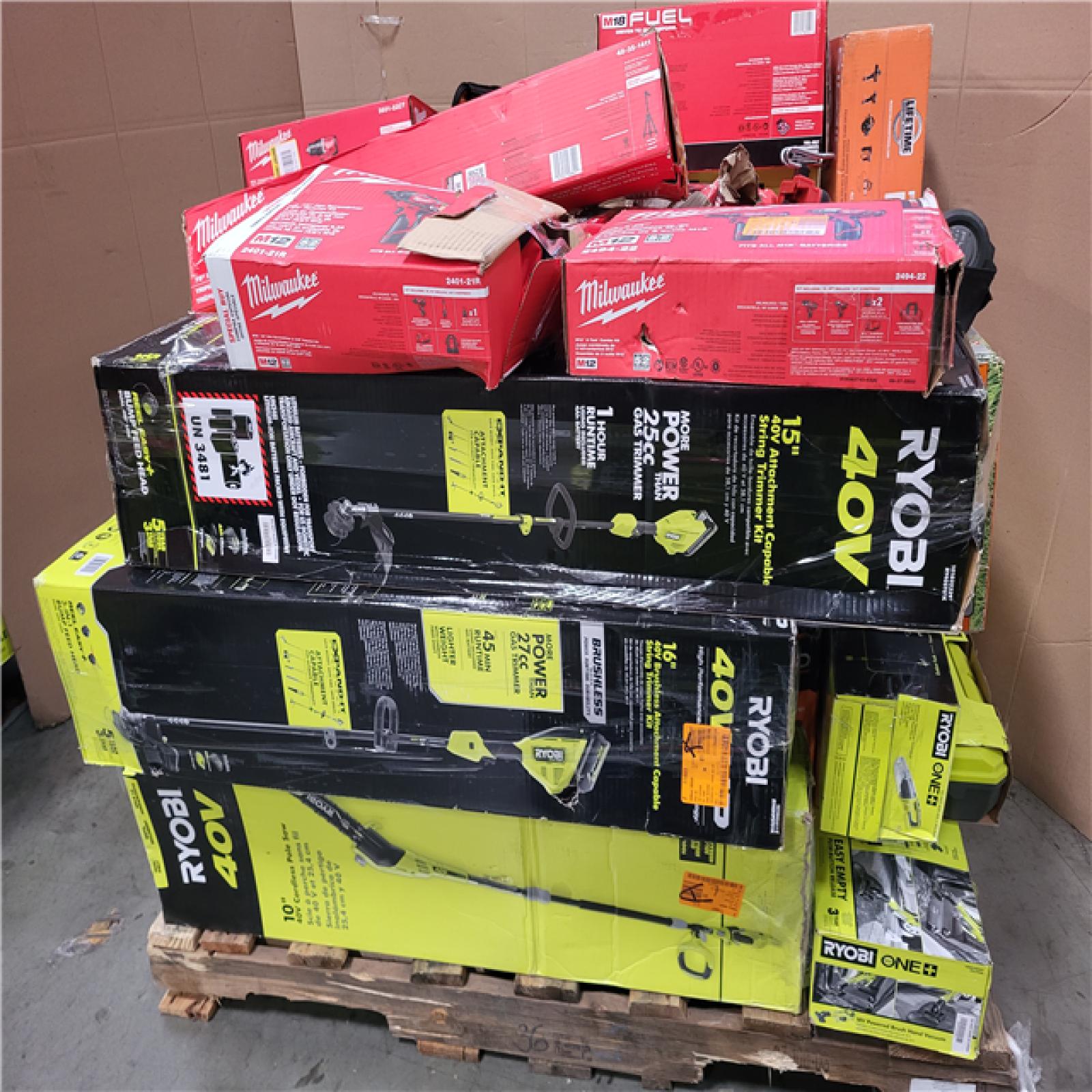 CALIFORNIA AS-IS TOOL PALLET