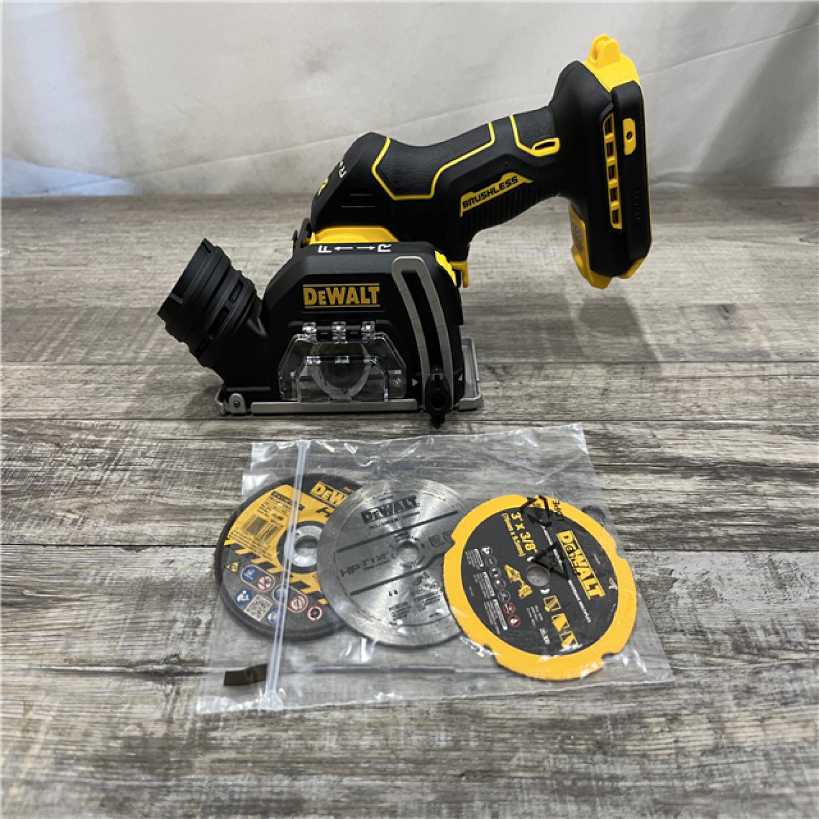 AS-IS DEWALT 20V XR Cordless 3 in. Cut-Off Tool (Tool Only)