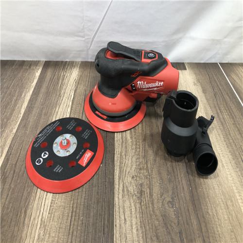 AS-IS Milwaukee FUEL 12V Lithium-Ion Brushless Cordless 6 in. Random Orbital Sander (3/16 in. Orbit) Tool-Only