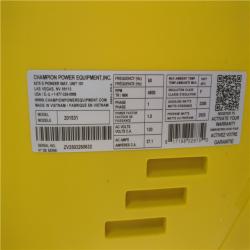 CALIFORNIA AS-IS CHAMPION PORTABLE POWER GENERATOR