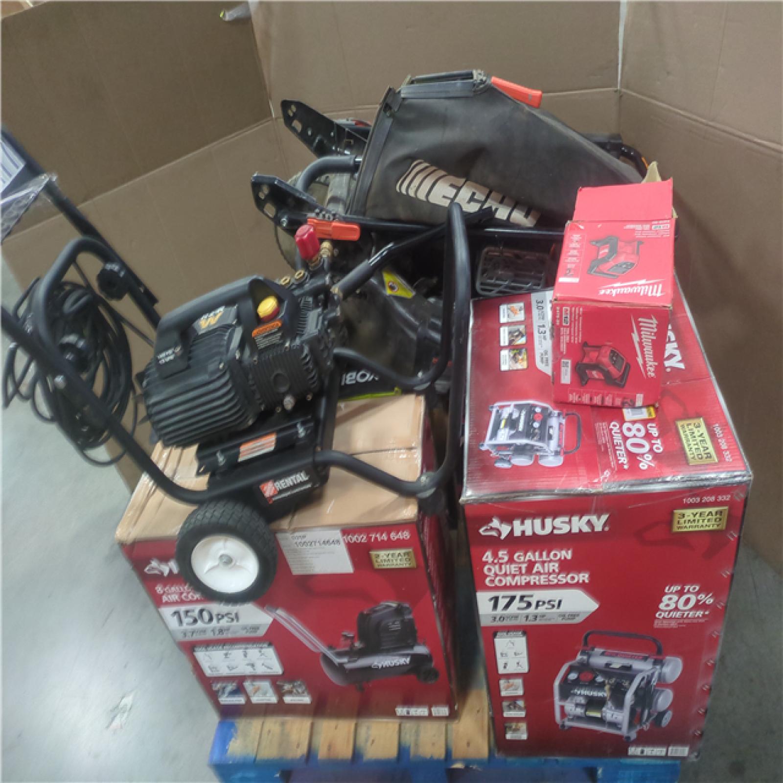 California AS-IS OUTDOOR POWER EQUIPMENT