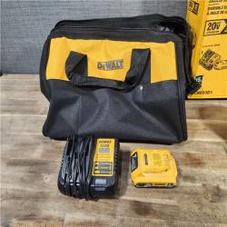 HOUSTON LOCATION - AS-IS DeWalt 20V MAX XR 15 Ga. Cordless 34 Deg Nailer Kit (Battery & Charger) 20 V