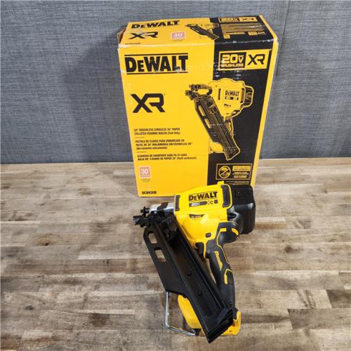 HOUSTON LOCATION - AS-IS DEWALT 20-Volt 30° Cordless Framing Nailer (Tool-Only)