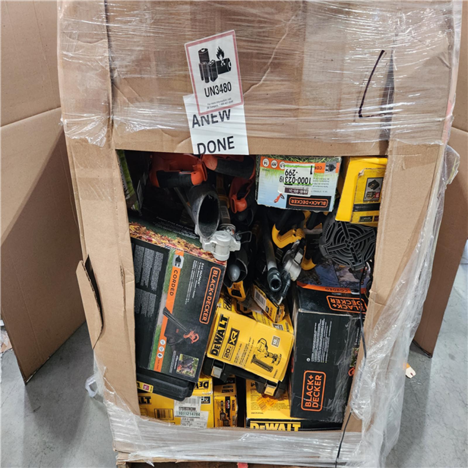 CALIFORNIA AS-IS TOOL PALLET