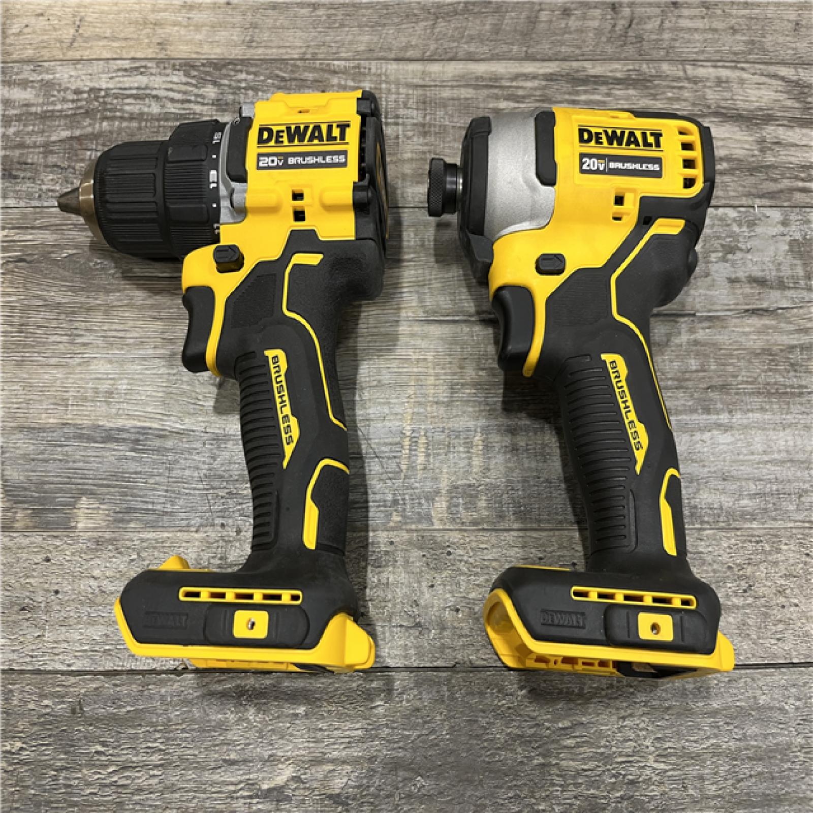 AS-IS DEWALT ATOMIC 20-Volt MAX Lithium-Ion Cordless Combo Kit