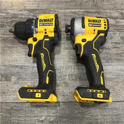 AS-IS DEWALT ATOMIC 20-Volt MAX Lithium-Ion Cordless Combo Kit