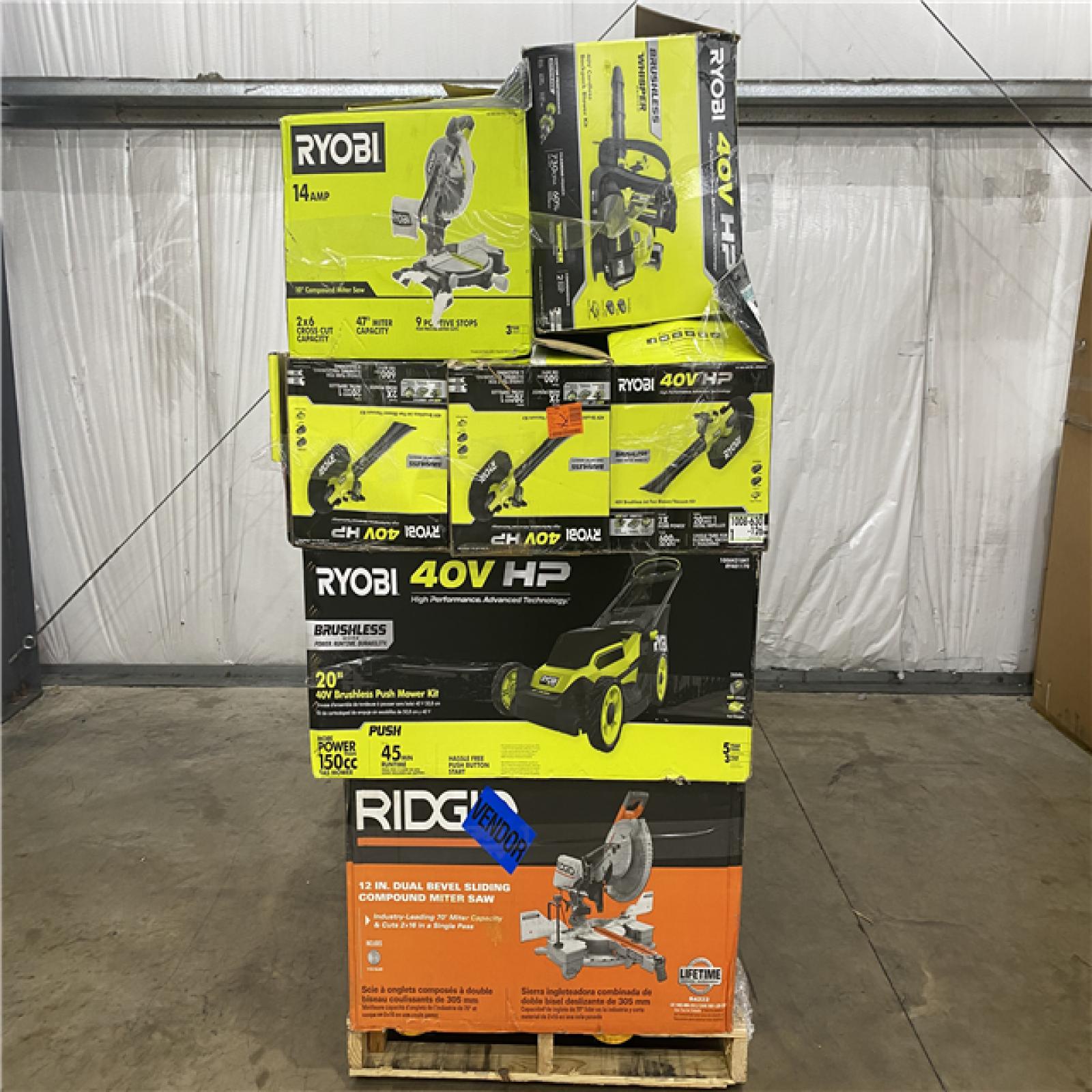 Houston Location AS IS - Tool Pallet