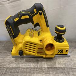 AS-IS DEWALT 20V MAX XR Cordless Brushless 3-1/4 in. Planer (Tool Only)