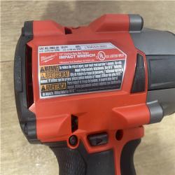 AS-IS Milwaukee FUEL Gen-2 18V Lithium-Ion Brushless Cordless Mid Torque 1/2 in. Impact Wrench w/Friction Ring (Tool-Only)