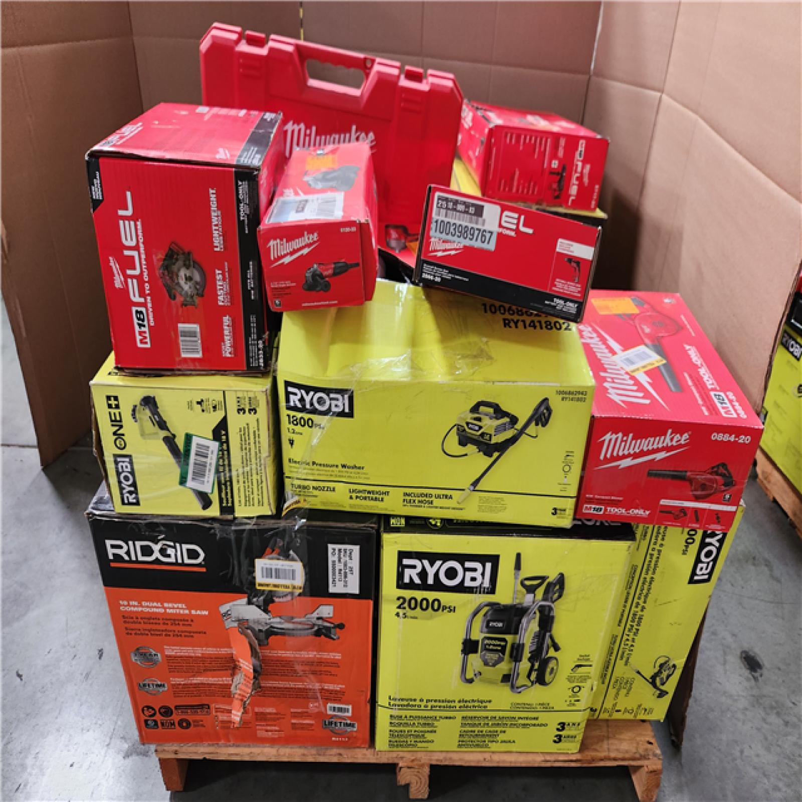 CALIFORNIA AS-IS TOOL PALLET
