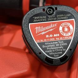 NEW - Milwaukee 12-Volt Lithium-Ion Cordless Drain Cleaning Airsnake Air Gun Kit
