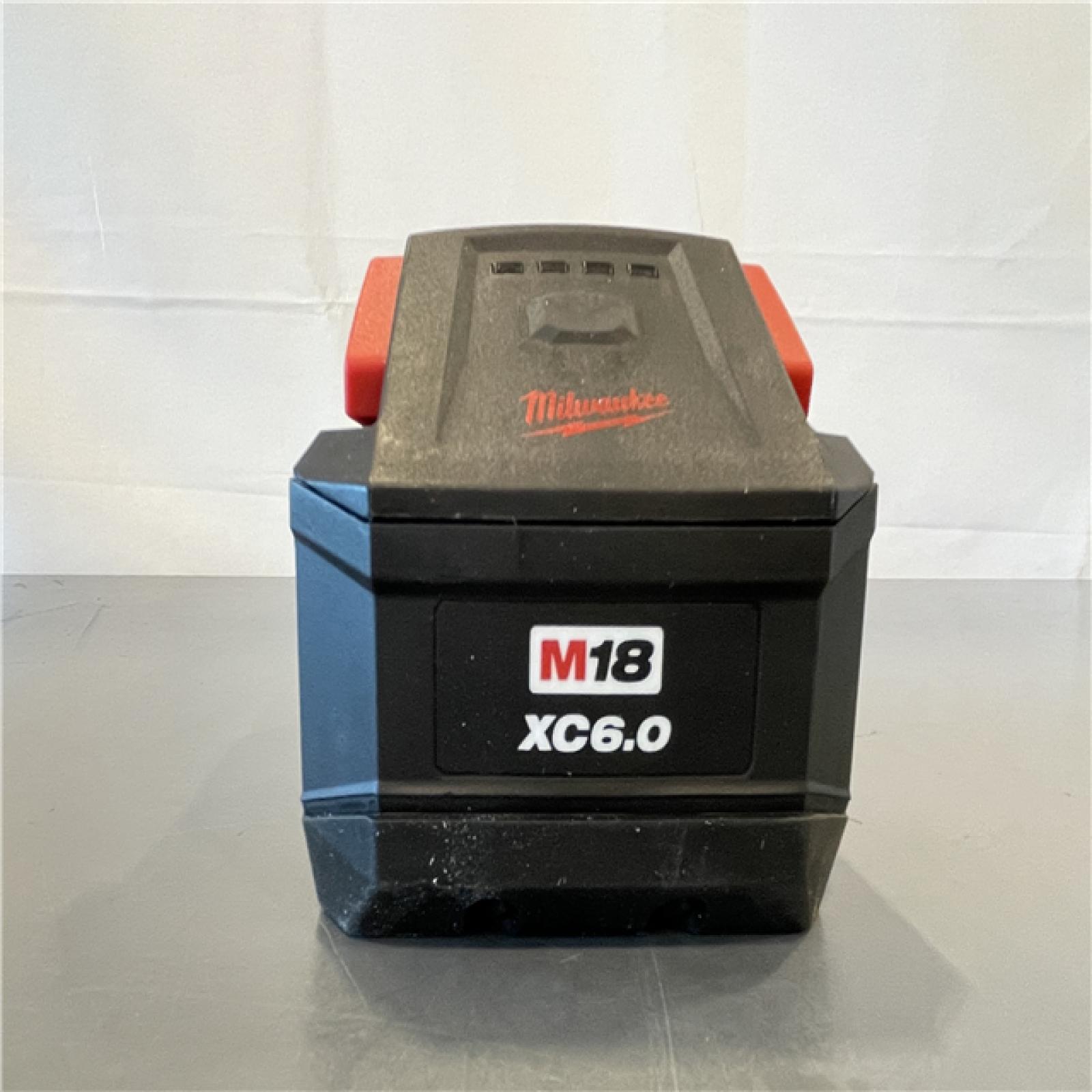 AS-IS - Milwaukee 48-11-1861 18V M18 REDLITHIUM FORGE HIGH OUTPUT XC6.0 Battery