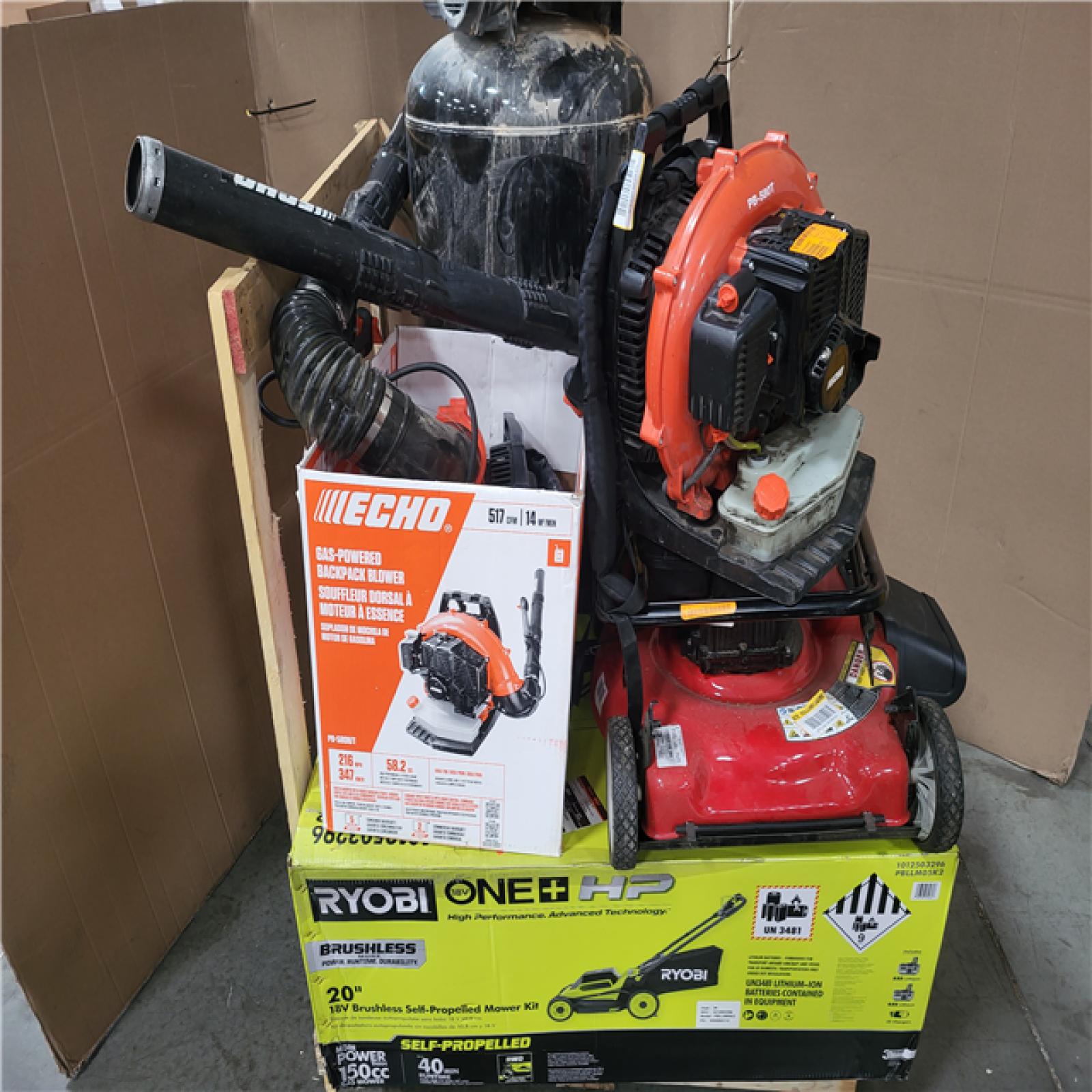 CALIFORNIA AS-IS OUTDOOR POWER EQUIPMENT