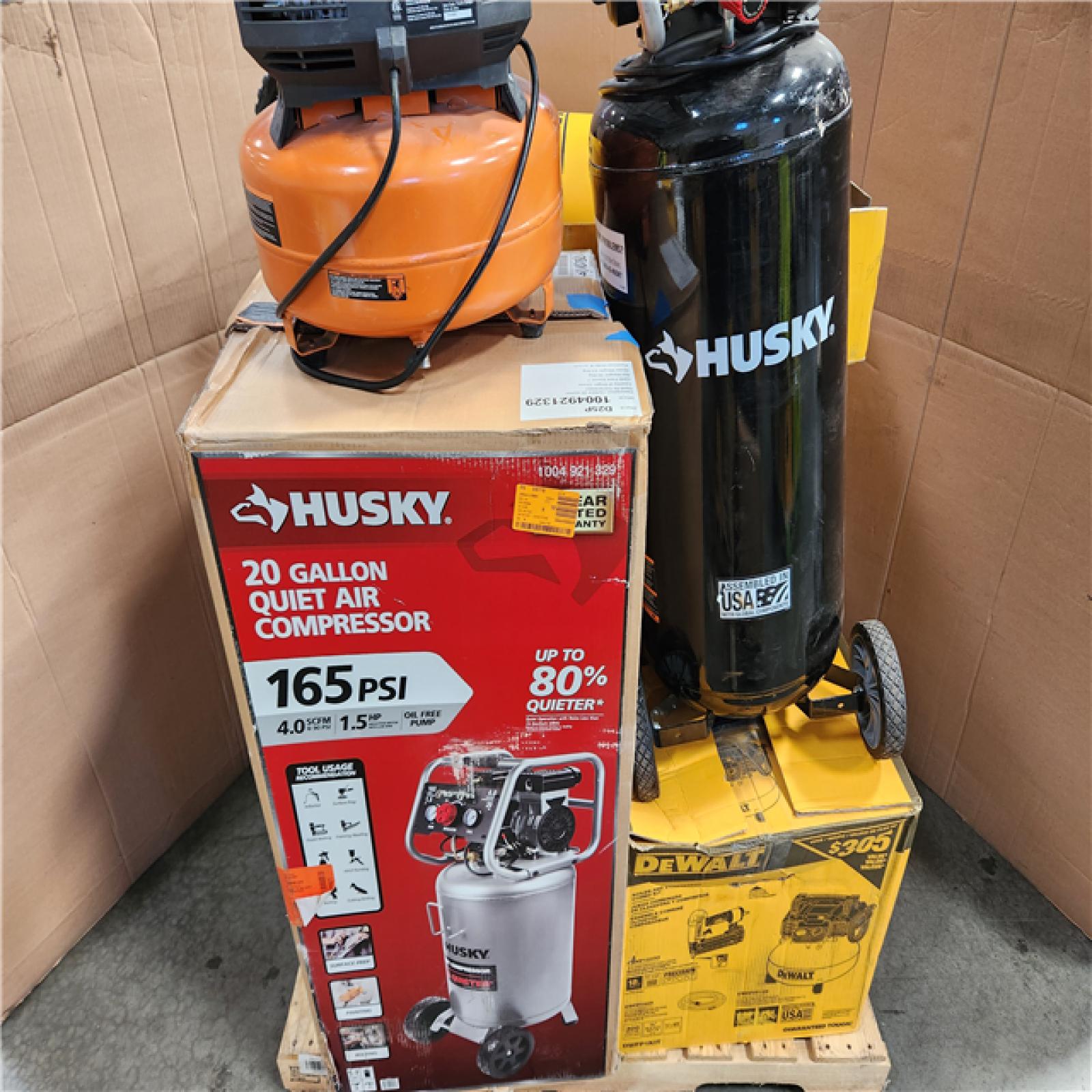 California As-Is Outdoor Power Equipment