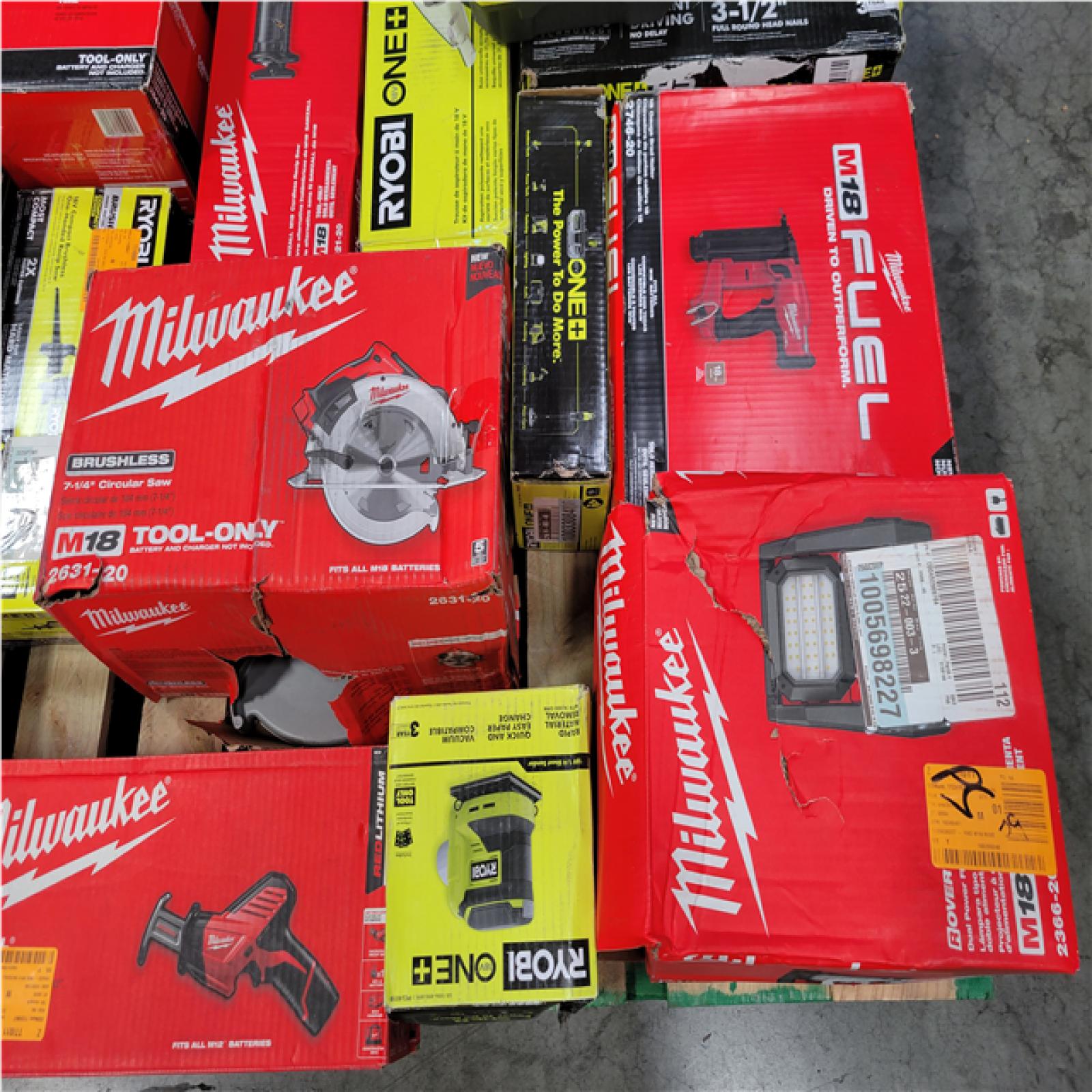 CALIFORNIA AS-IS TOOL PALLET