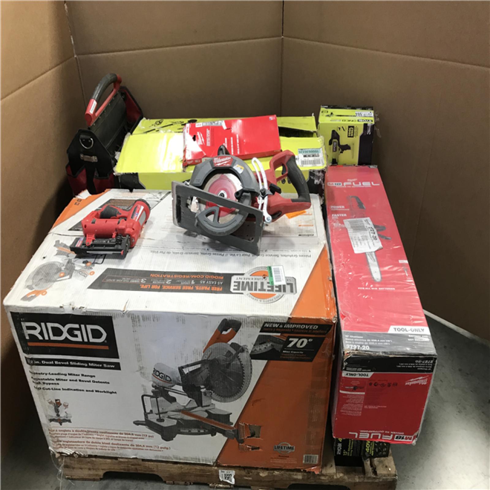 CALIFORNIA AS-IS TOOL PALLET