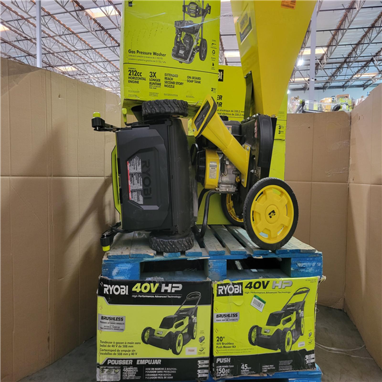 CALIFORNIA AS-IS OUTDOOR POWER EQUIPMENT