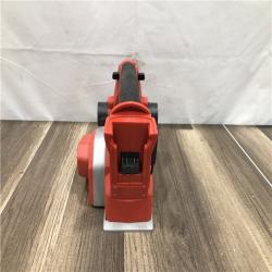 AS-IS Milwaukee M18 18V Lithium-Ion Cordless 3-1/4 in. Planer (Tool-Only)