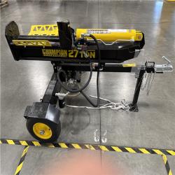 California AS-IS Champion 27 Ton Log Splitter