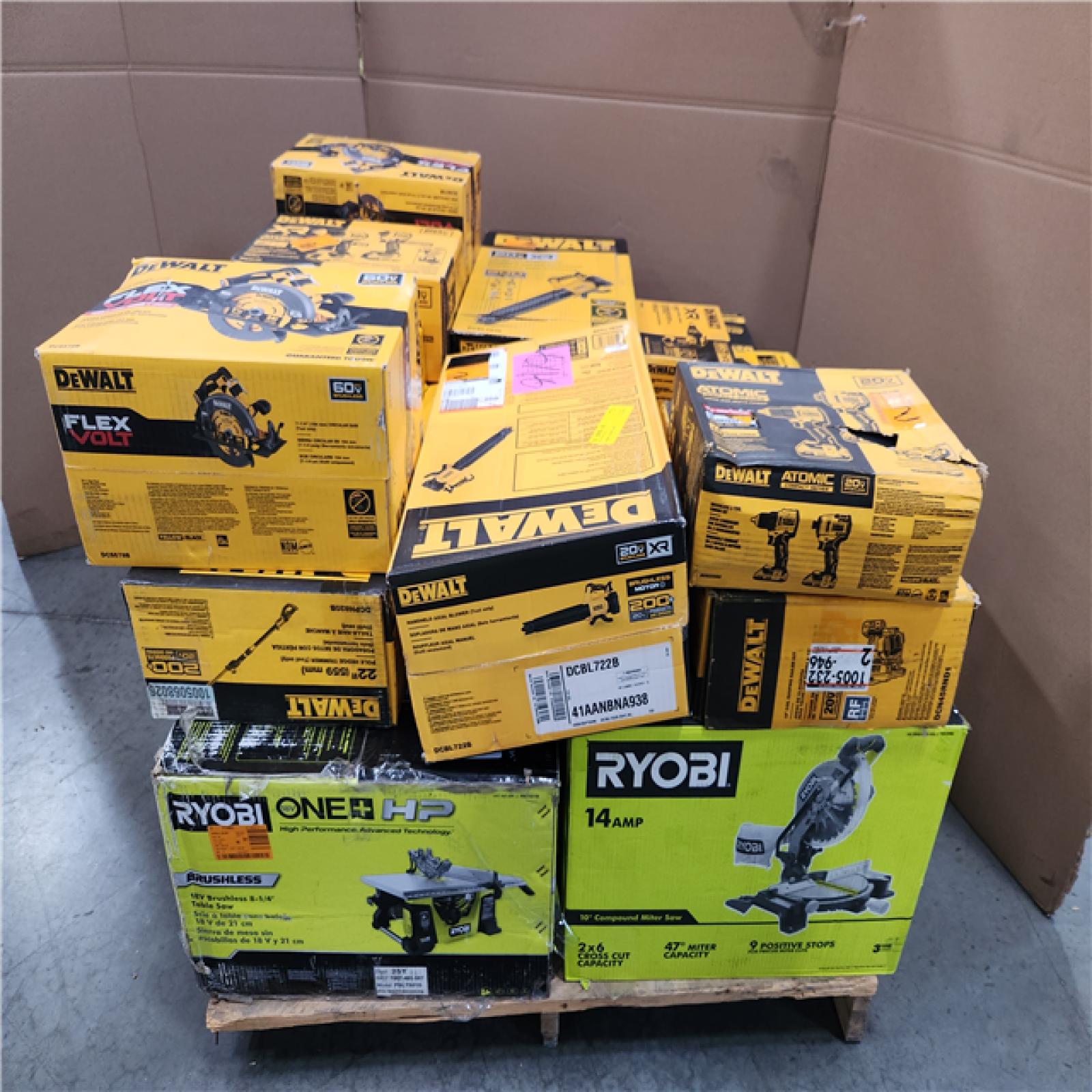 CALIFORNIA AS-IS TOOL PALLET