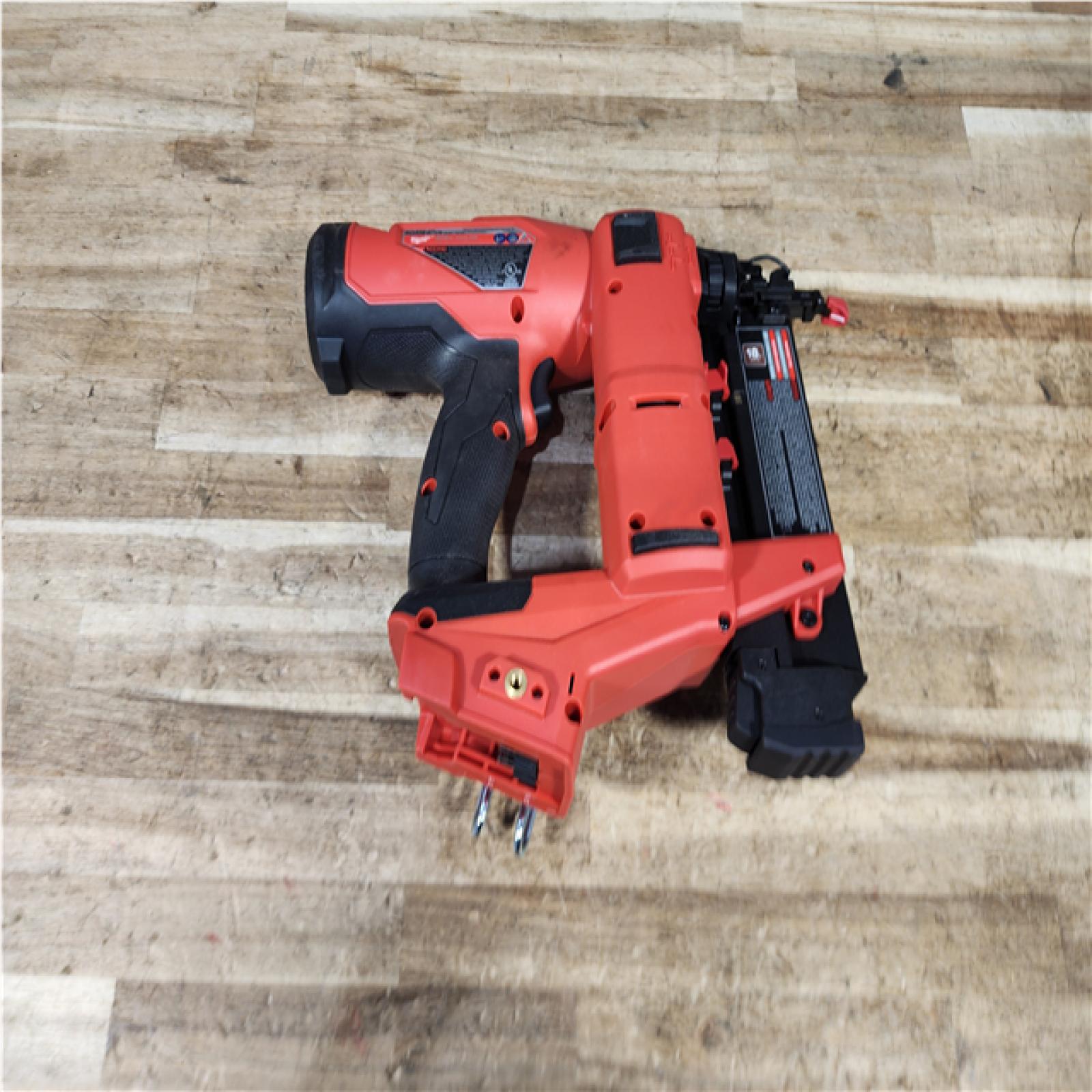 HOUSTON LOCATION - AS - IS Milwaukee FUEL 18-Volt Lithium-Ion Brushless Cordless Gen II 18-Gauge Brad Nailer (Tool-Only)