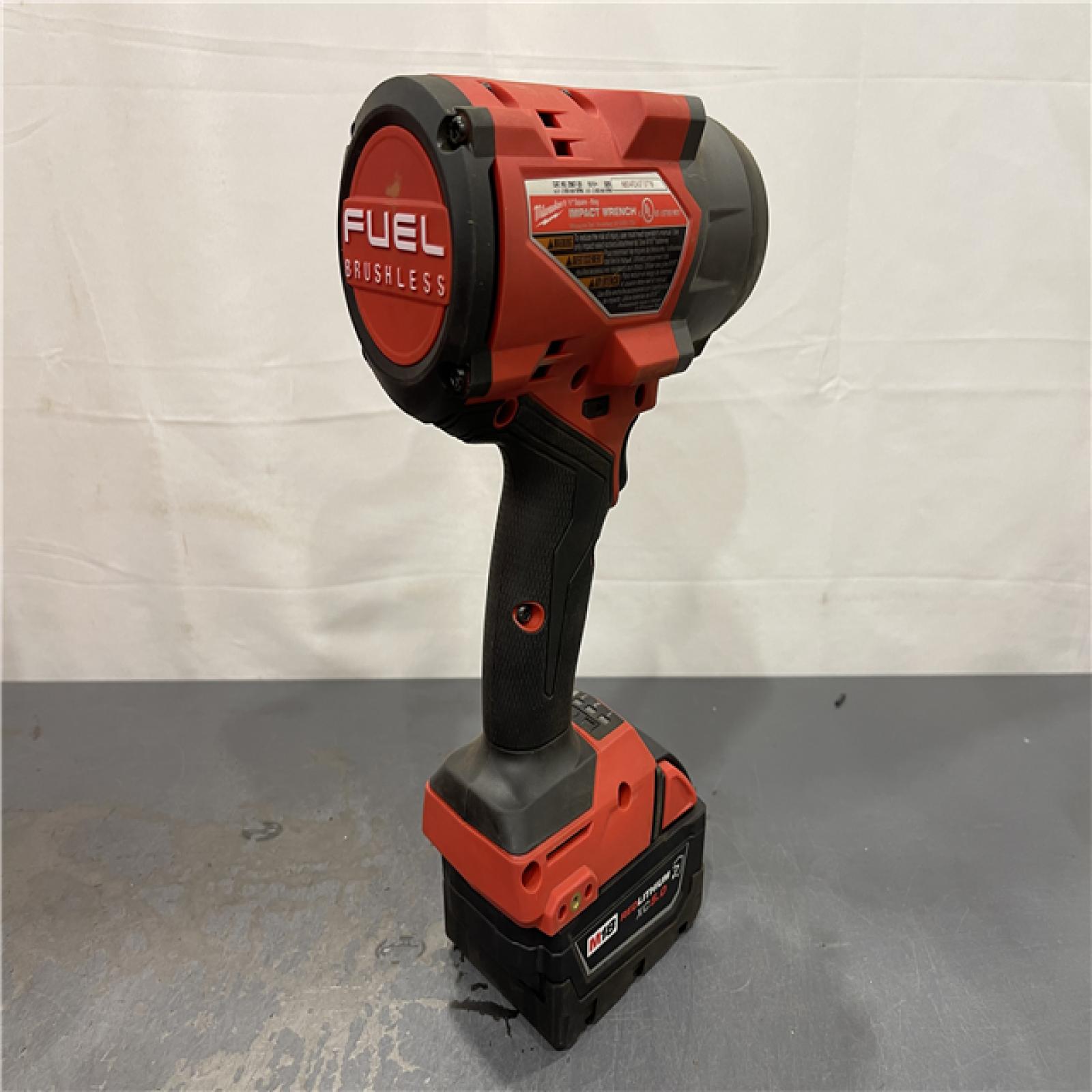 AS-IS - Milwaukee M18 FUEL 1/2 High Torque Impact Wrench with Friction Ring Kit