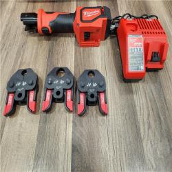 AS-IS  Milwaukee 2674-22C - M18 Short Throw Press Tool Kit