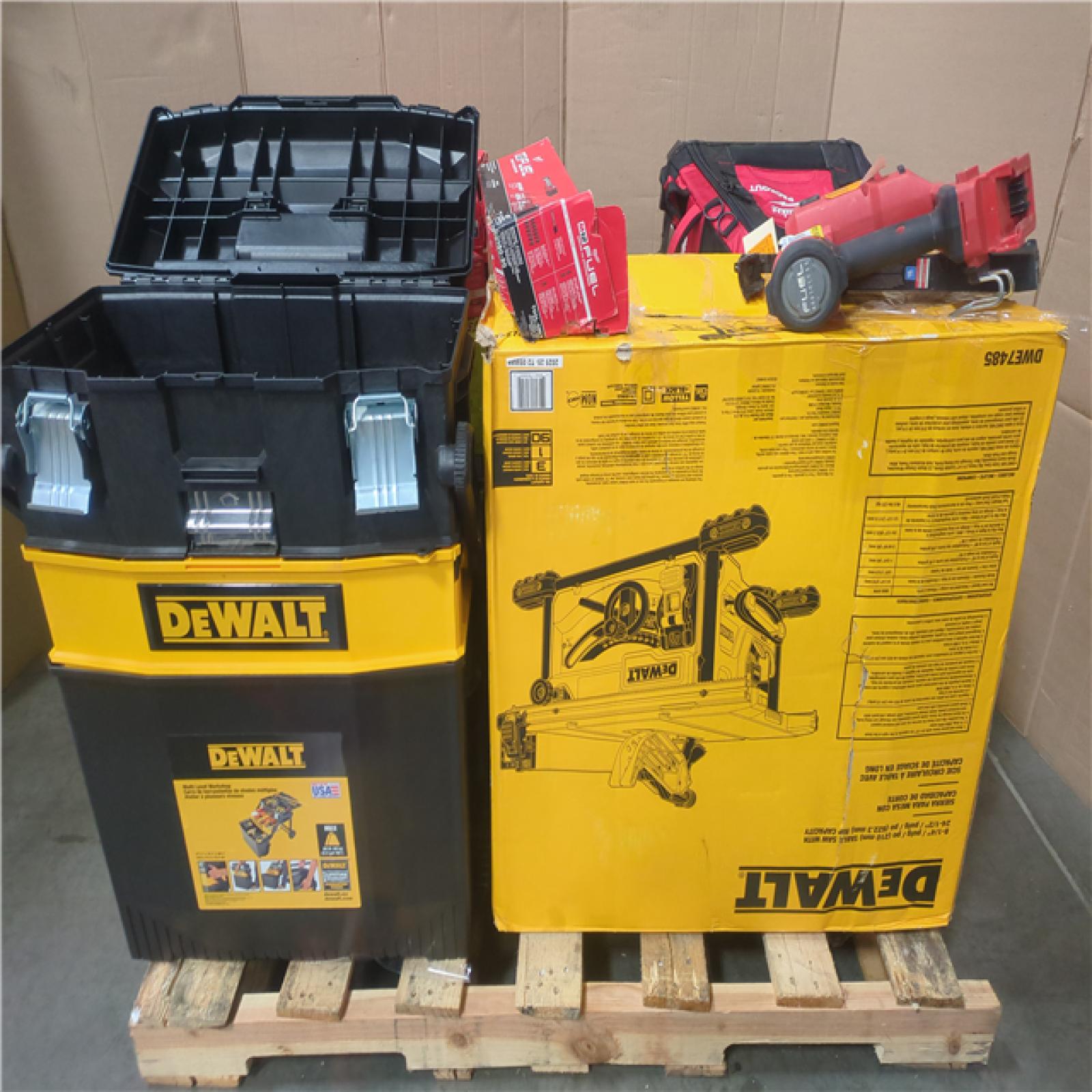 CALIFORNIA AS-IS TOOL PALLET