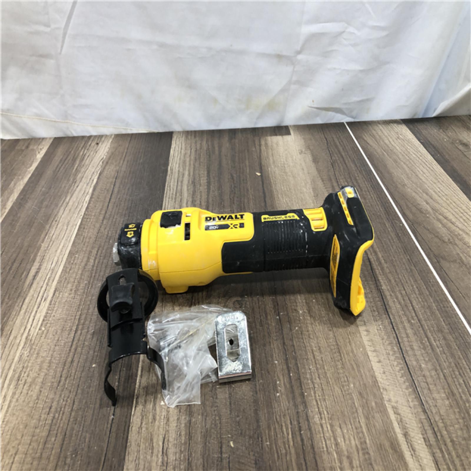 AS-IS DEWALT XR 20V Lithium-Ion Cordless Rotary Drywall Cut-Out Tool (Tool Only)