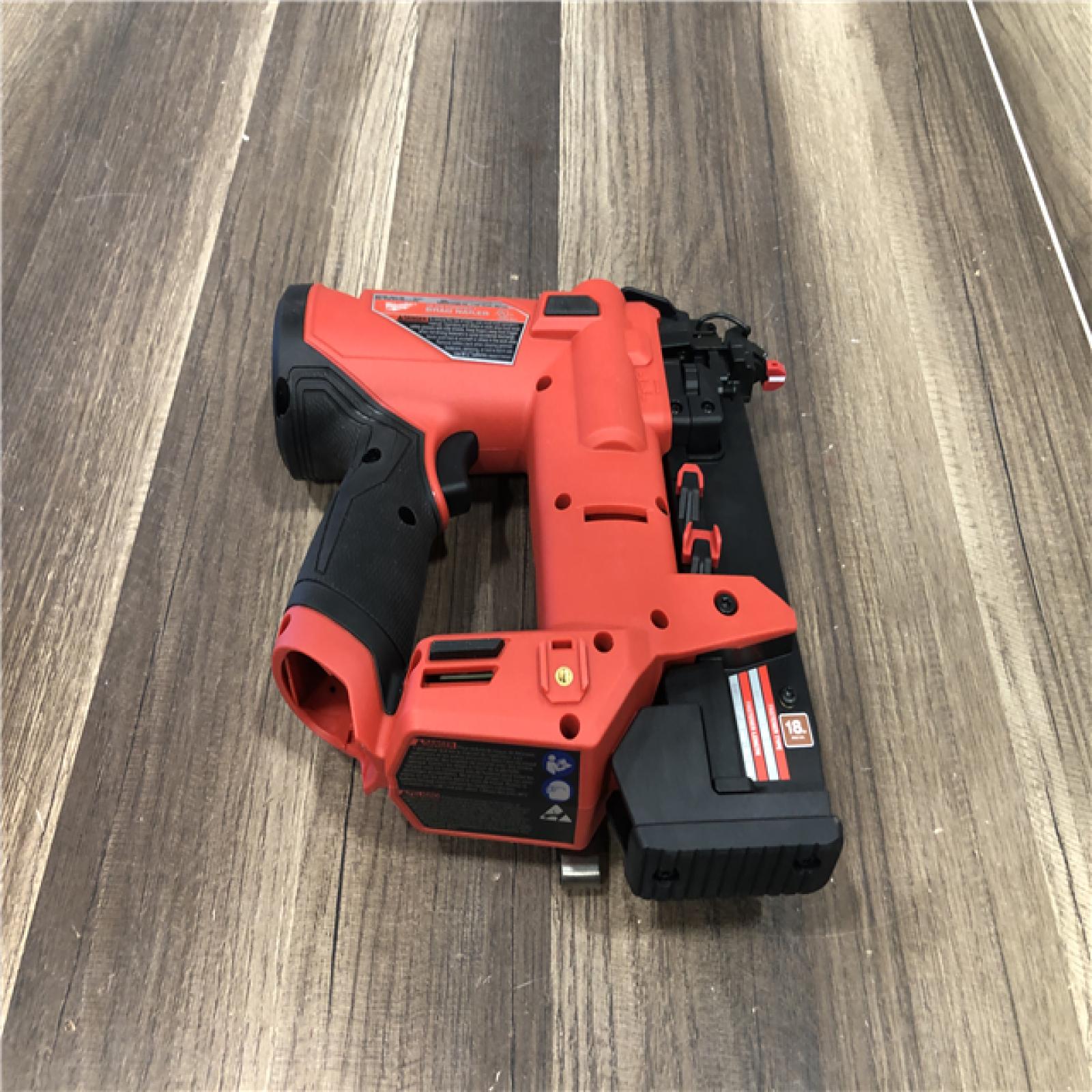 AS-IS Milwaukee  FUEL 12-Volt Lithium-Ion Brushless Cordless 18-Gauge 1-1/2 in. Compact Brad Nailer (Tool Only)