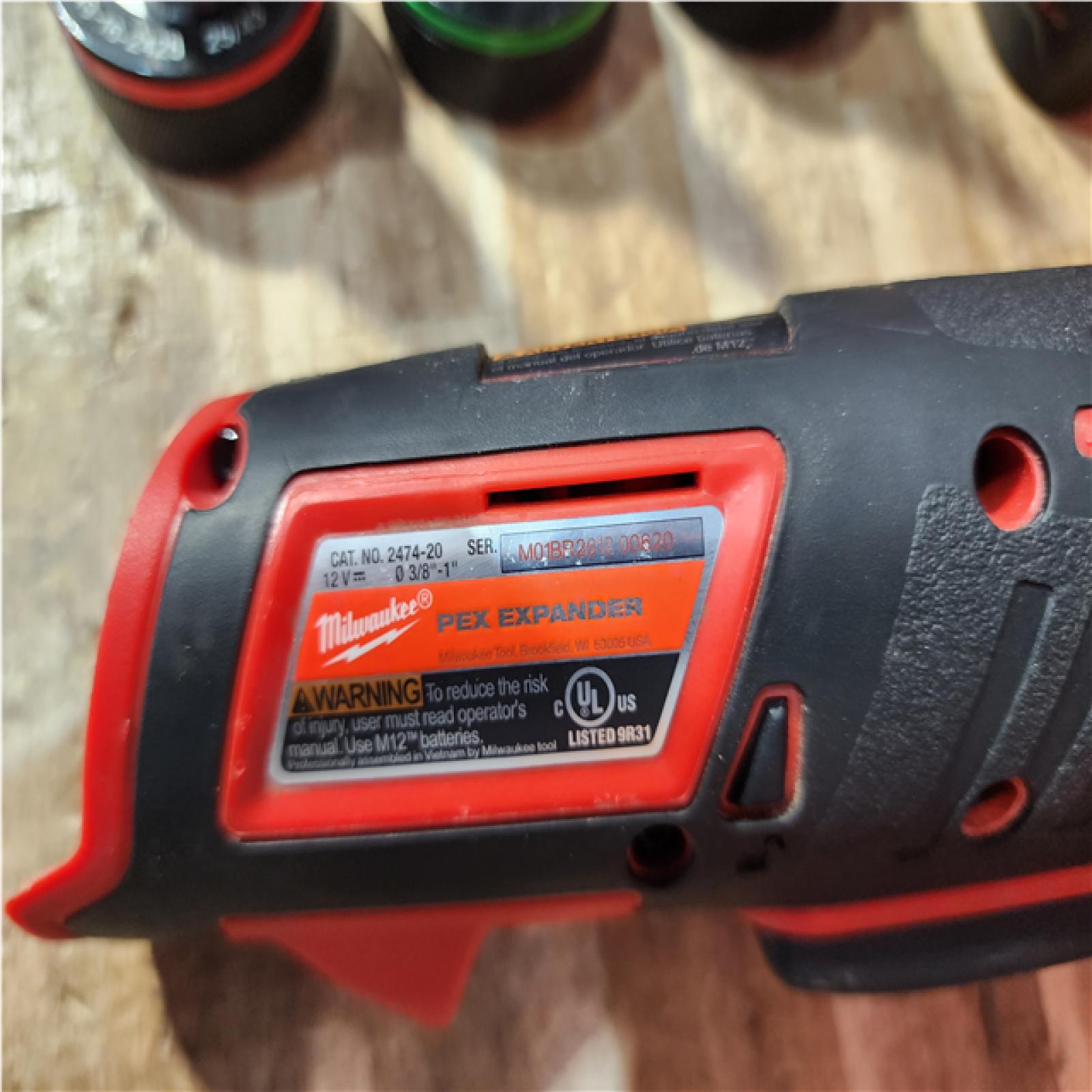 Houston Location AS-IS Milwaukee Cordless PEX Expansion Tool Kit