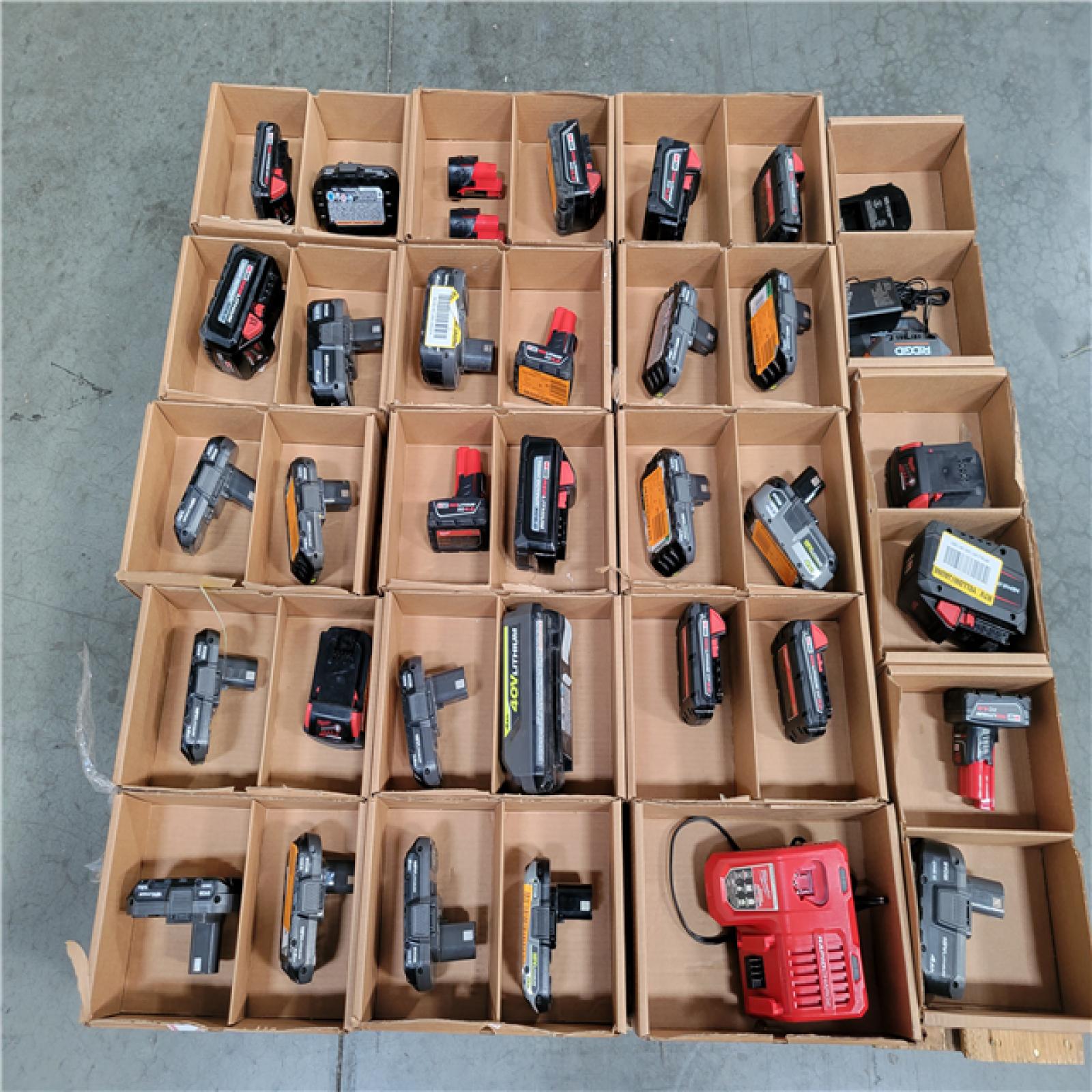 CALIFORNIA AS-IS BATTERY PALLET