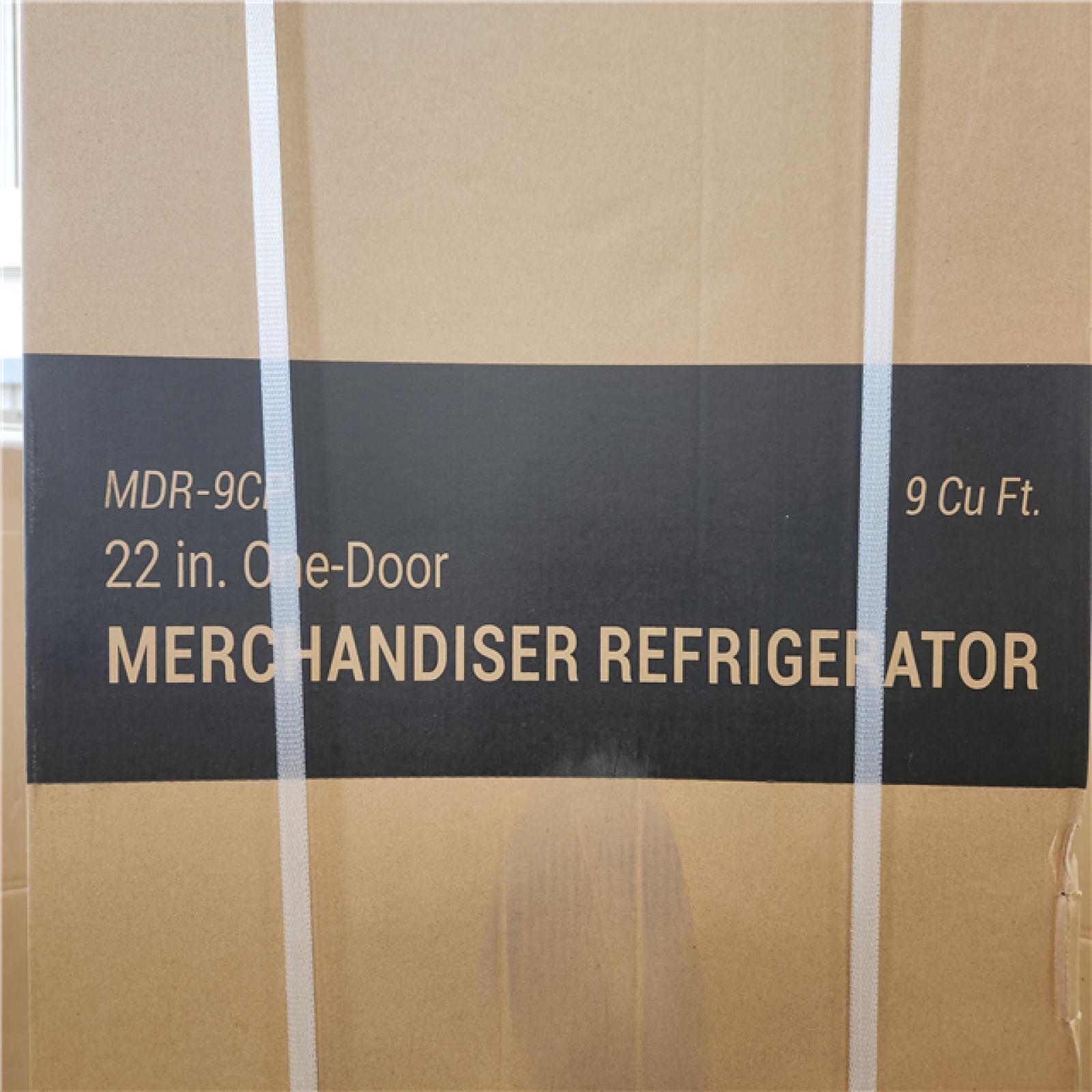 Phoenix NEW Koolmore 22 in. Glass Door Merchandiser Refrigerator in Black - 9 Cu Ft. (SEALED)