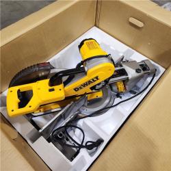 As-Is-  DEWALT 12 Double Bevel Sliding Compound Miter Saw