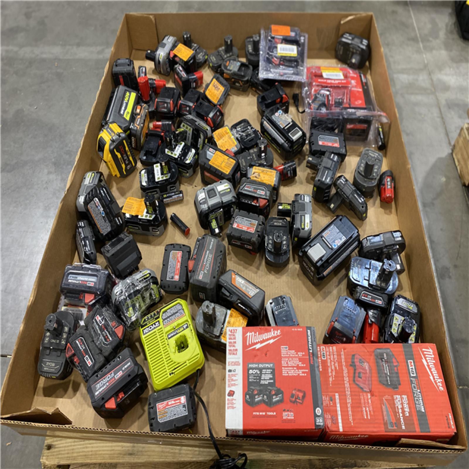Dallas Location - As-Is Battery Pallet