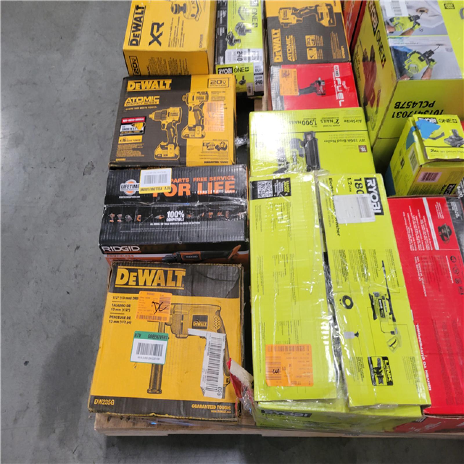 CALIFORNIA AS-IS TOOL PALLET