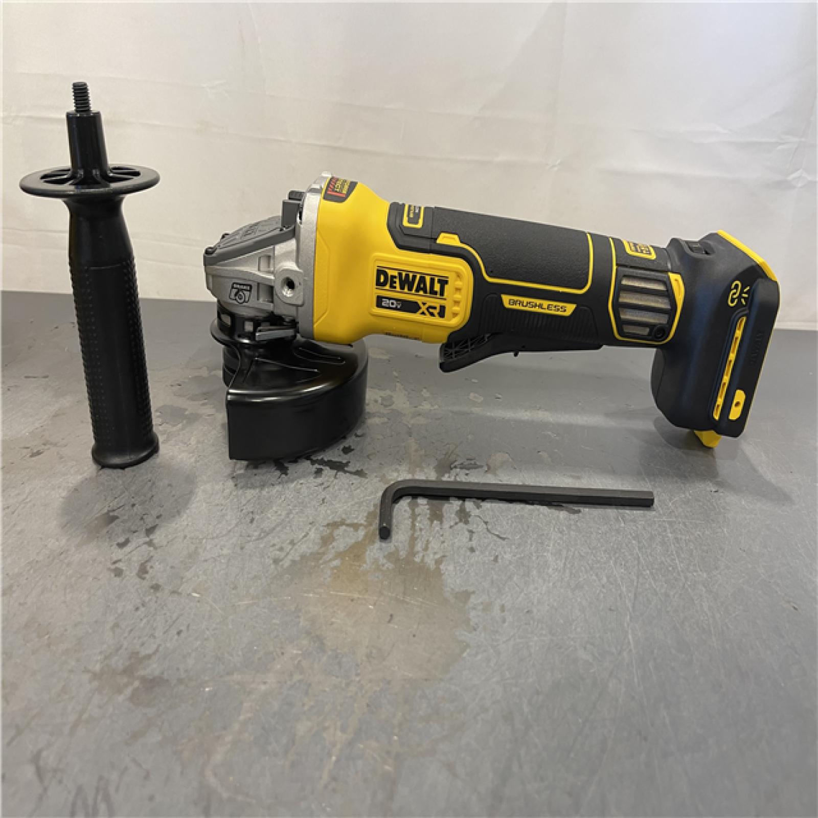 AS-IS - DeWalt 20V XR Cordless 4-1/2. in. to 5 in. Variable Speed Angle Grinder