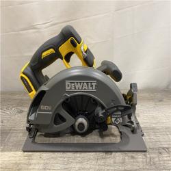AS-IS DEWALT FLEXVOLT 60V MAX Cordless Brushless 7-1/4 in. Circular Saw with Brake (Tool Only)