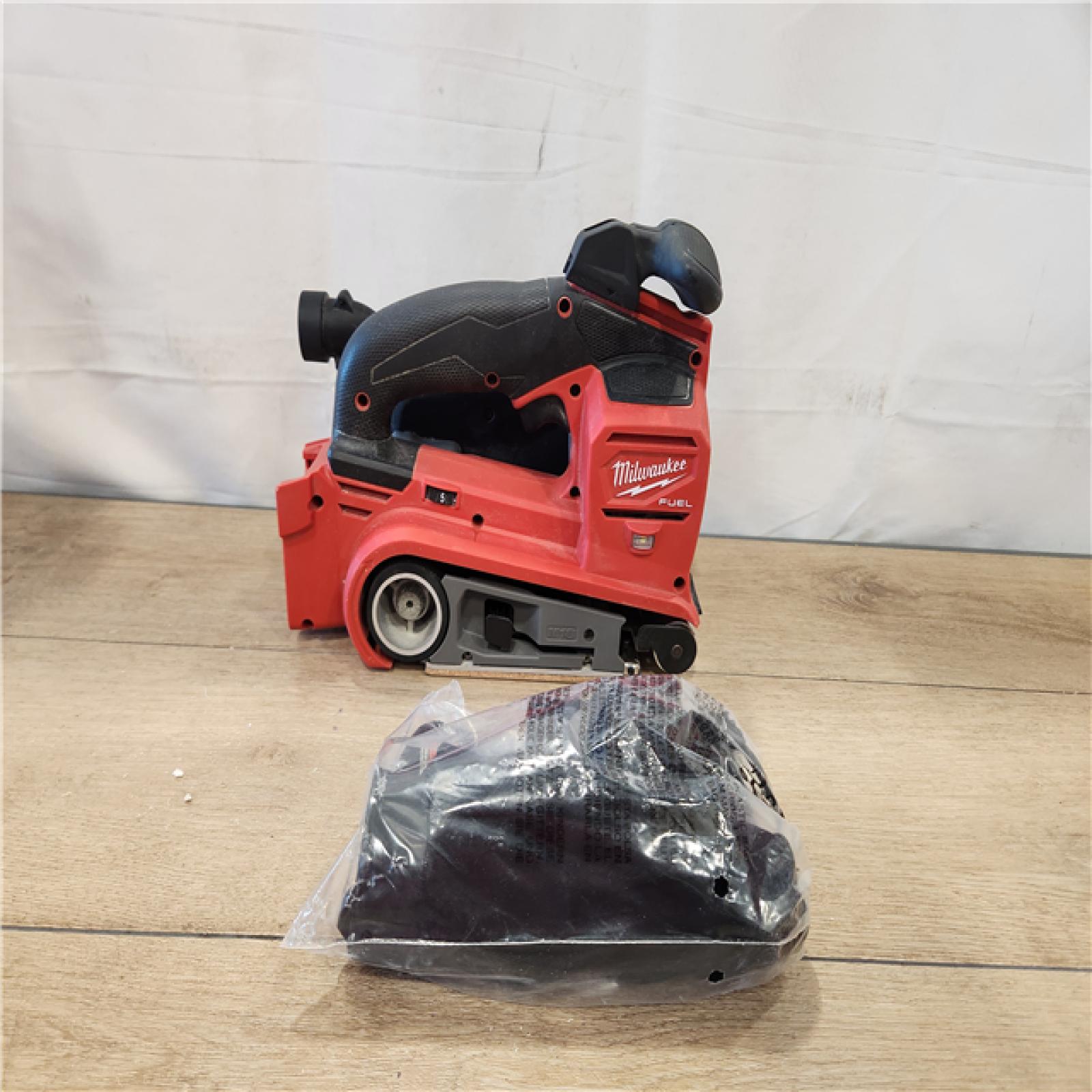 AS-IS- Milwaukee FUEL 18-Volt Lithium-Ion Cordless Belt Sander (Tool-Only)