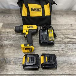 AS-IS DEWALT 20V MAX Cordless 1/2 in. Drill/Driver Kit