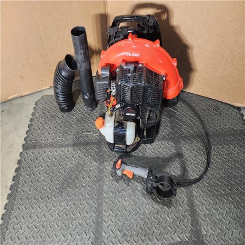 HOUSTON LOCATION - AS-IS ECHO 216 MPH 517 CFM 58.2cc Gas 2-Stroke Backpack Leaf Blower