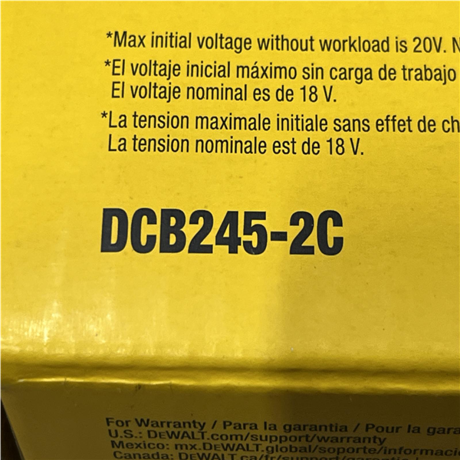 NEW - DEWALT 20V MAX Lithium-Ion Starter Kit with 4.0 Ah and 5.0 Ah Batteries and Charger