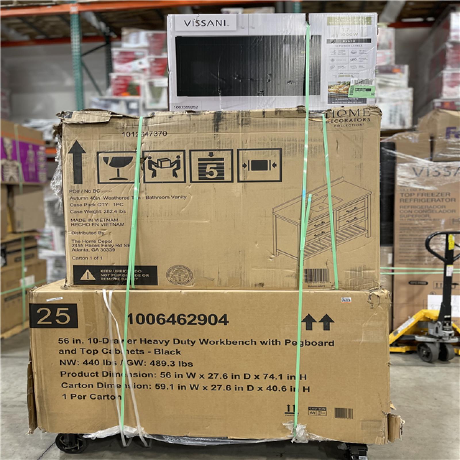 DALLAS LOCATION- AS-IS HOME IMPROVEMENT PALLET