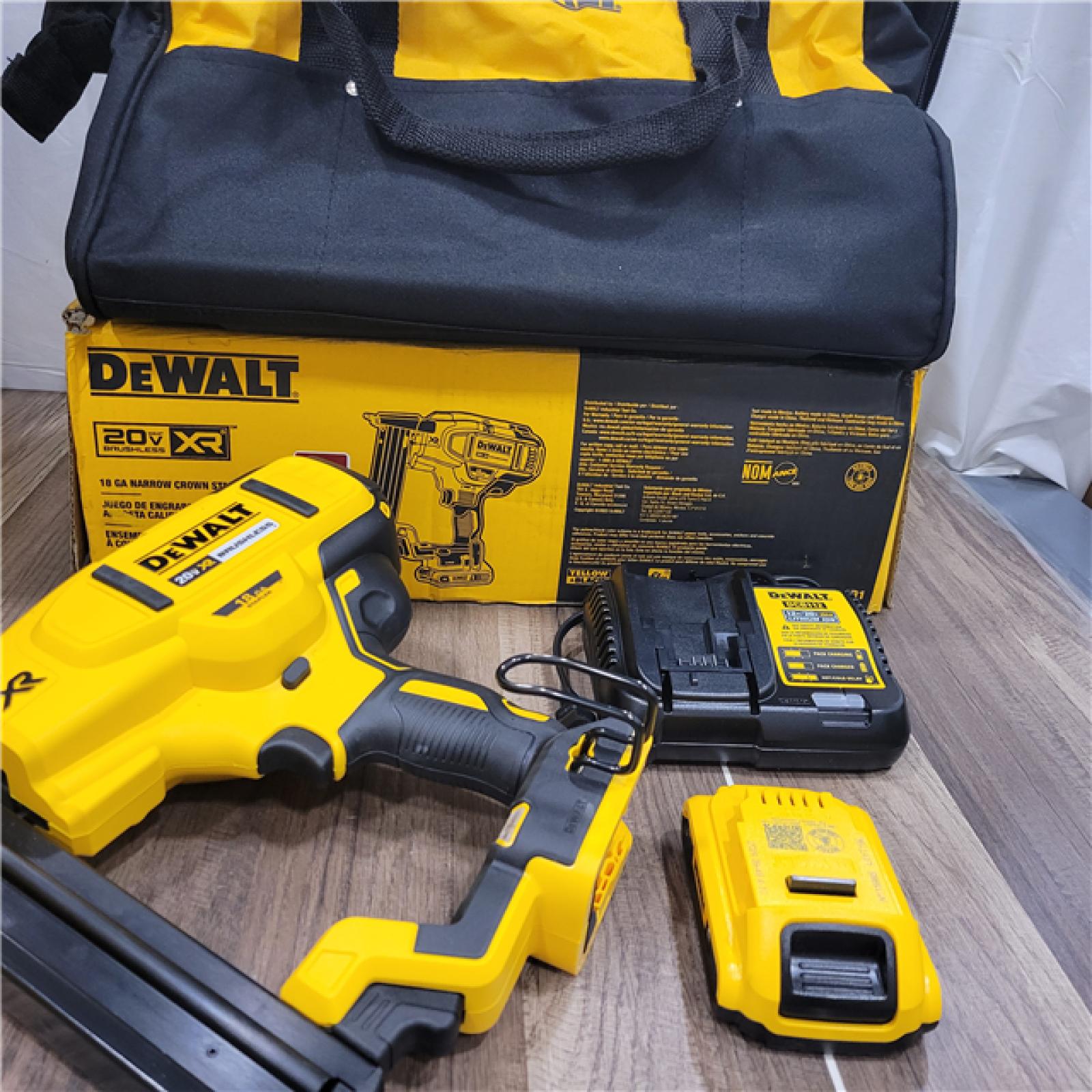 GOOD DEWALT 20V-MAX XR 18GA BRAD NAILER KIT