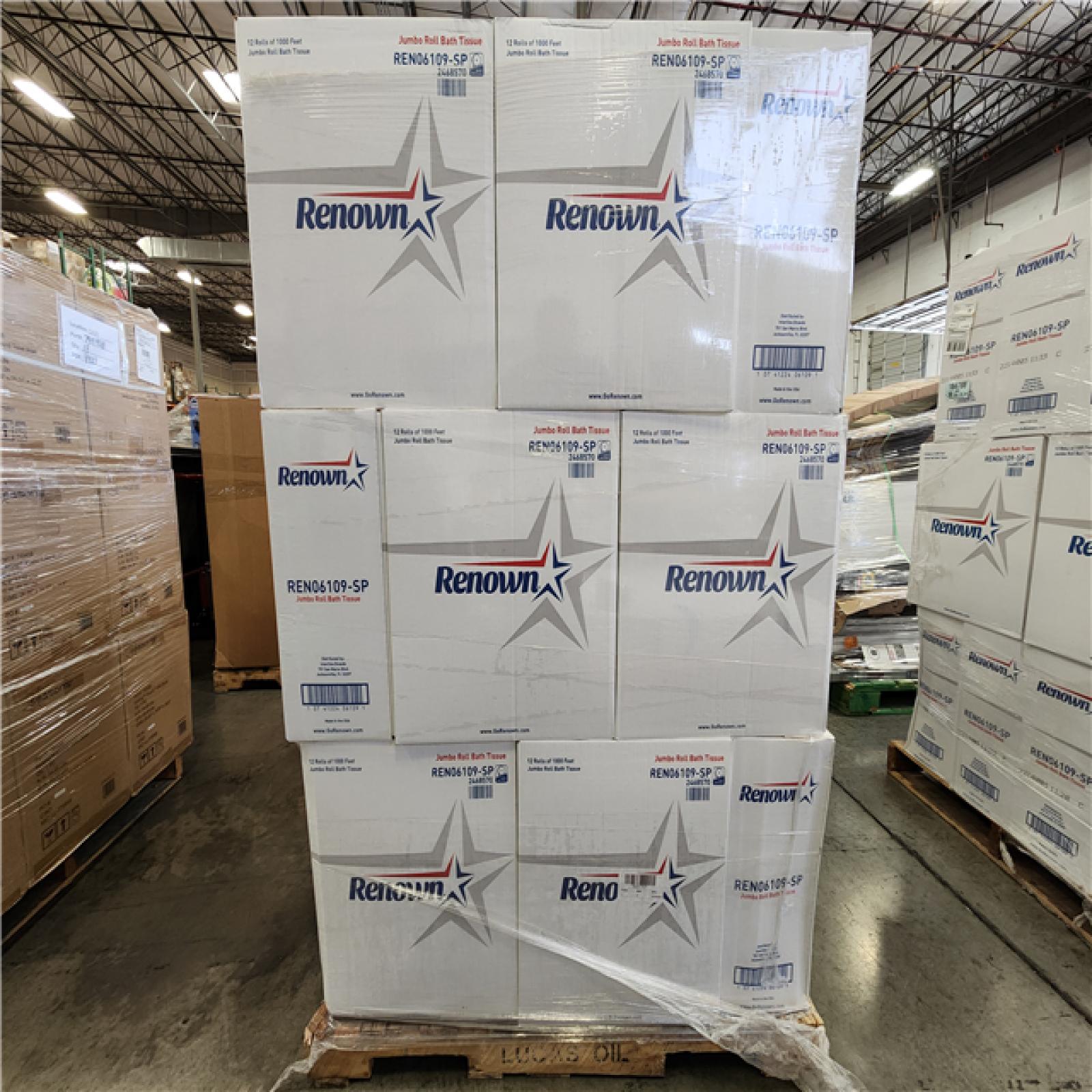 Phoenix Location NEW Windsoft 3.4 in. W x 1000 ft. L 2-Ply White Septic Safe Jumbo-Roll Toilet Paper (12-Rolls/Carton) (30 Boxes)