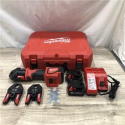 AS-IS Milwaukee M18 18V Lithium-Ion Cordless Short Throw Press Tool Kit